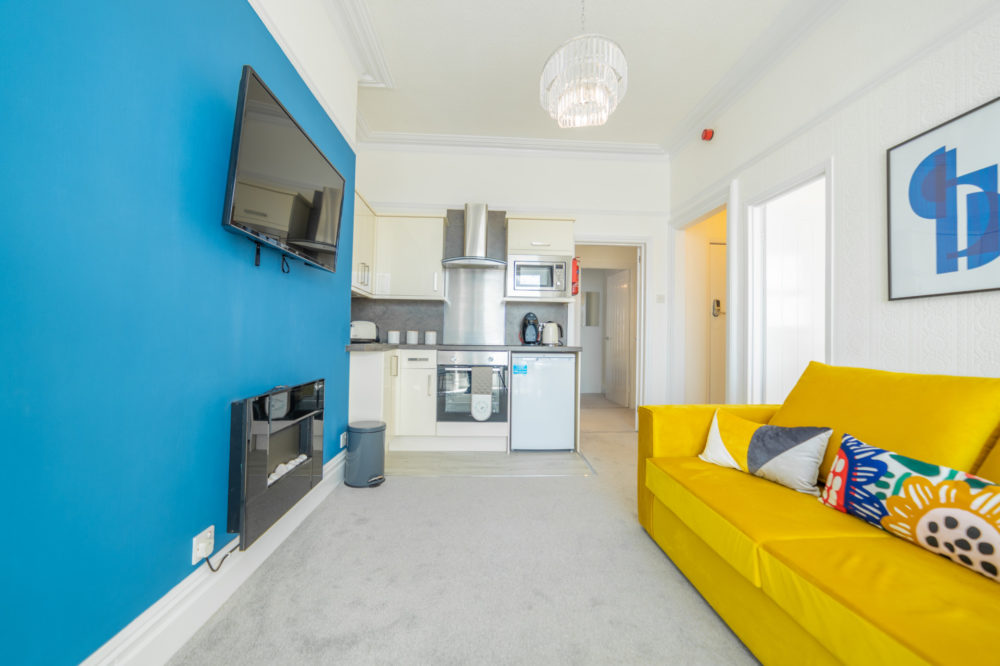 Highcliffe Apartments Seaview Suite Lounge